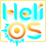 Heli-OS Text Logo